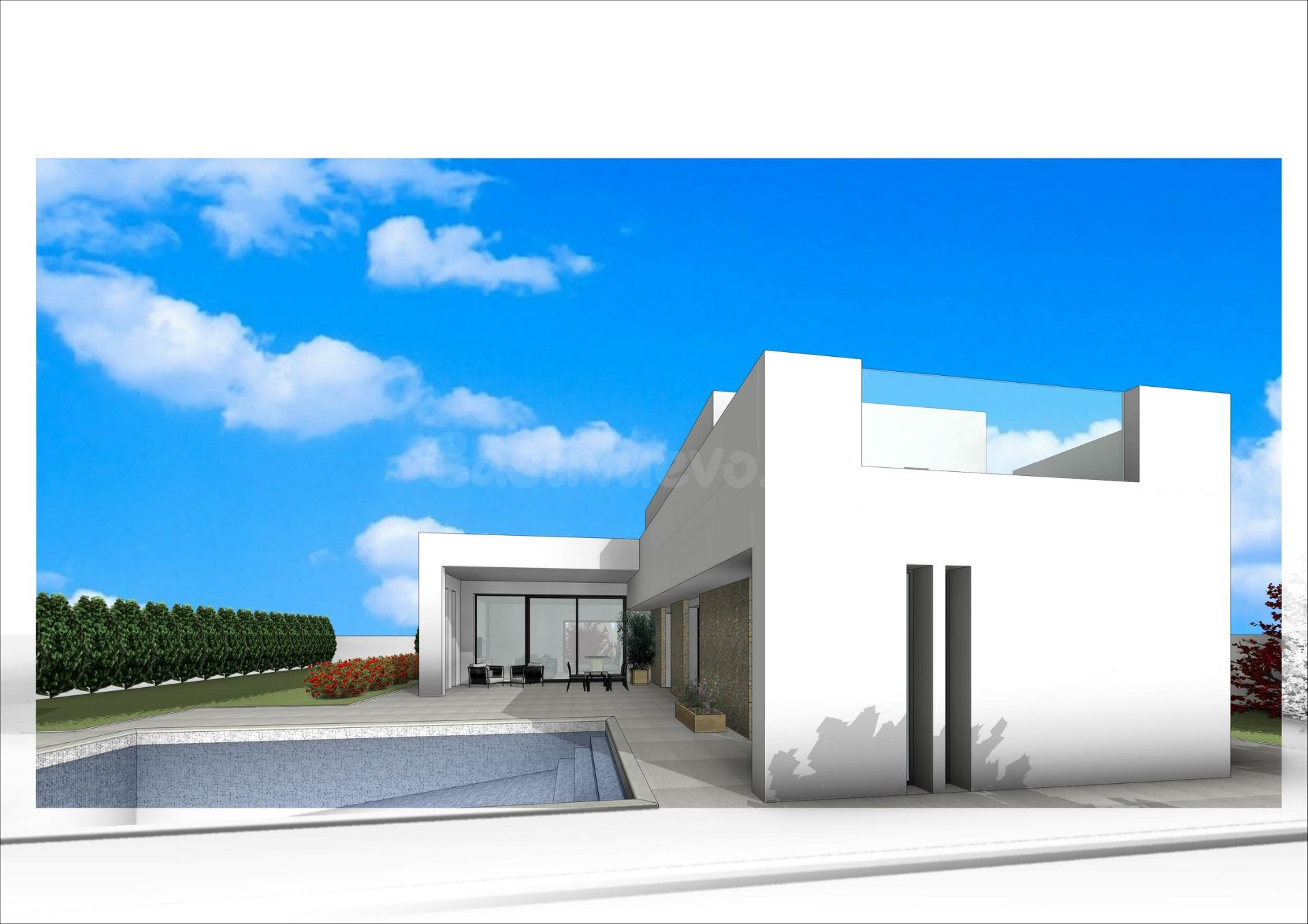 Villa de 4 dormitorios con piscina privada a la venta en Asp - foto 3
