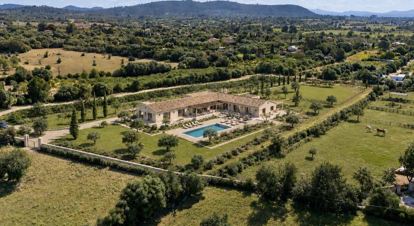 Exclusiva parcela edificable con resolución favorable para vivienda de lujo en Llucmajor