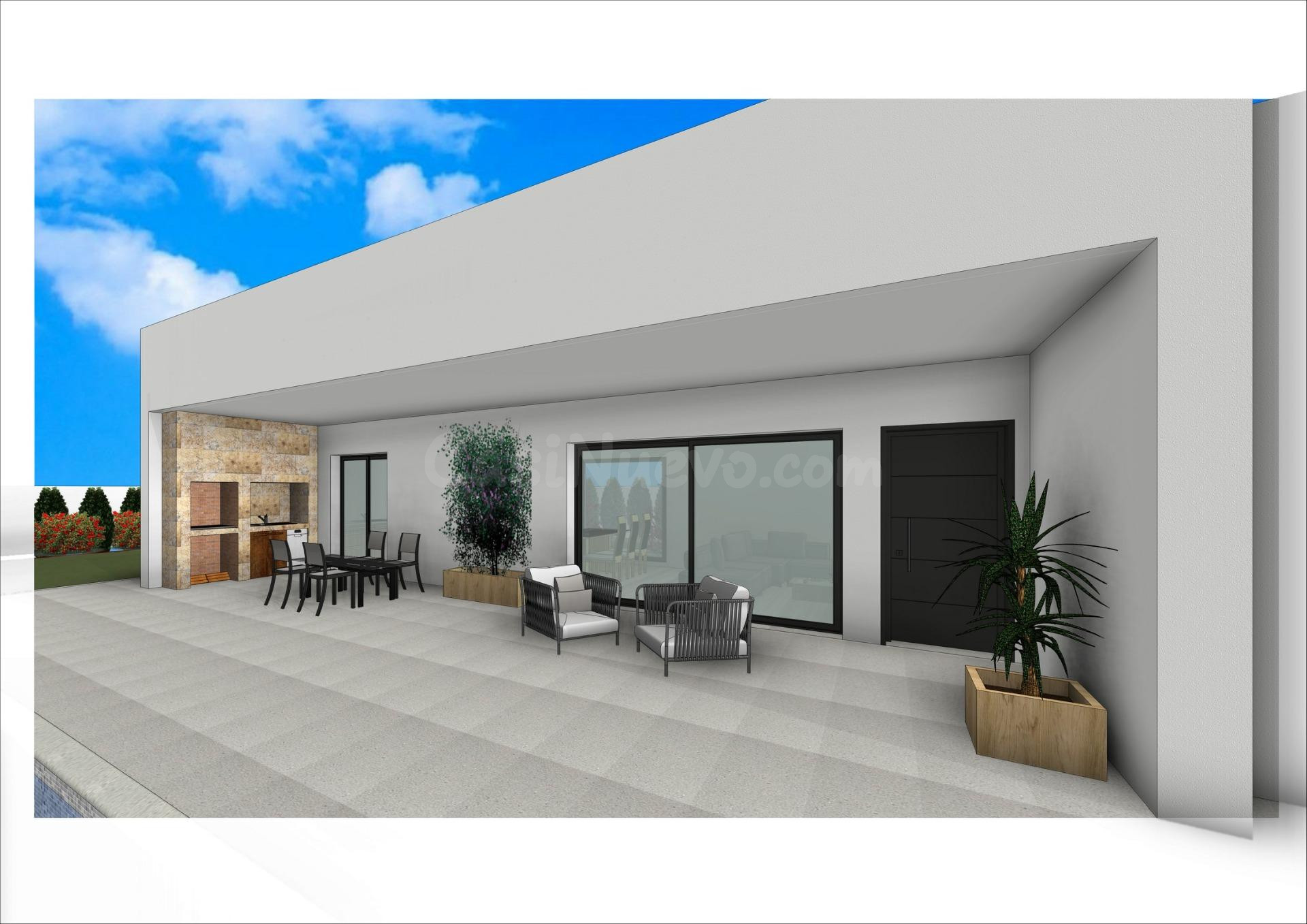 Villa moderna de 3 dormitorios con piscina privada a la vent - foto 2