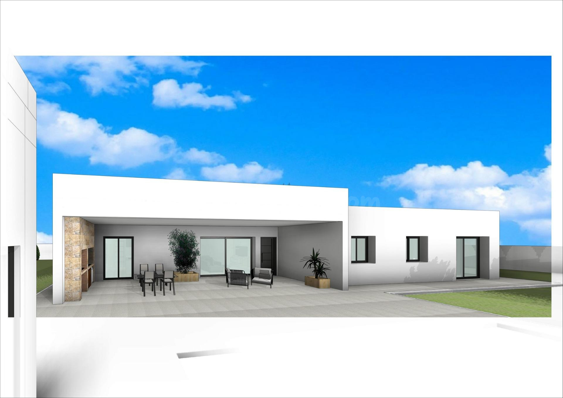 Villa moderna de 3 dormitorios con piscina privada a la vent - foto 4