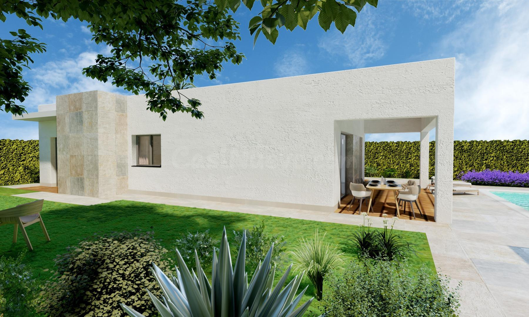 Villa de 3 dormitorios en una planta a la venta en Hondón de - foto 4