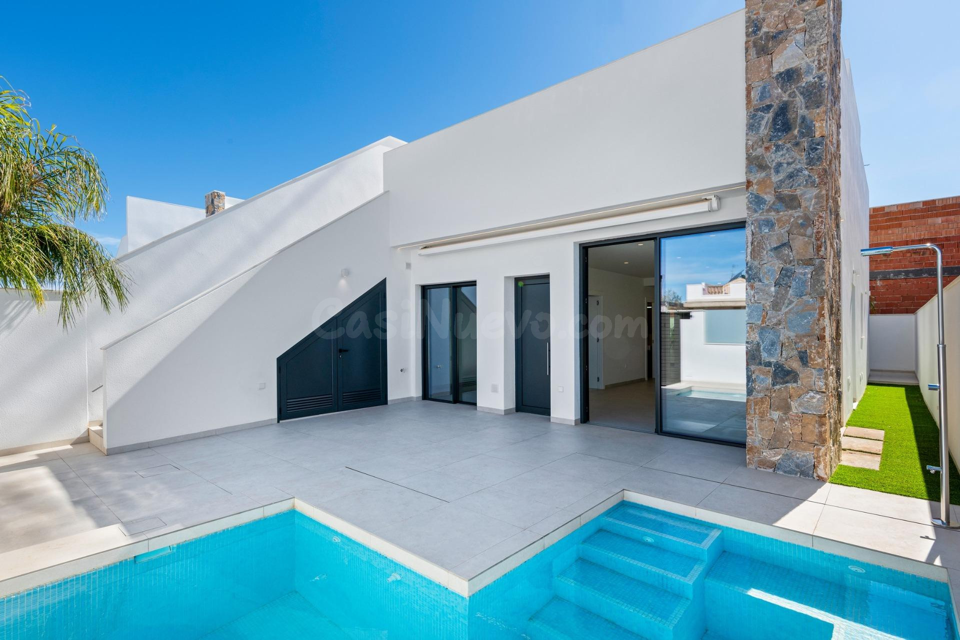 VILLAS PAREADAS DE OBRA NUEVA EN SAN JAVIER