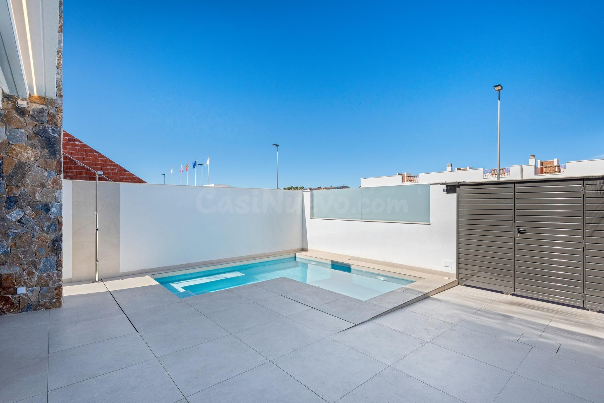 VILLAS PAREADAS DE OBRA NUEVA EN SAN JAVIER - foto 3
