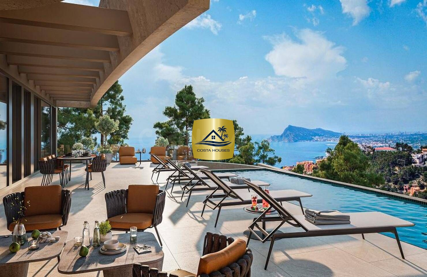 ❶ VILLA HILLS - Moderna Villa de Lujo con Increíbles Vistas 