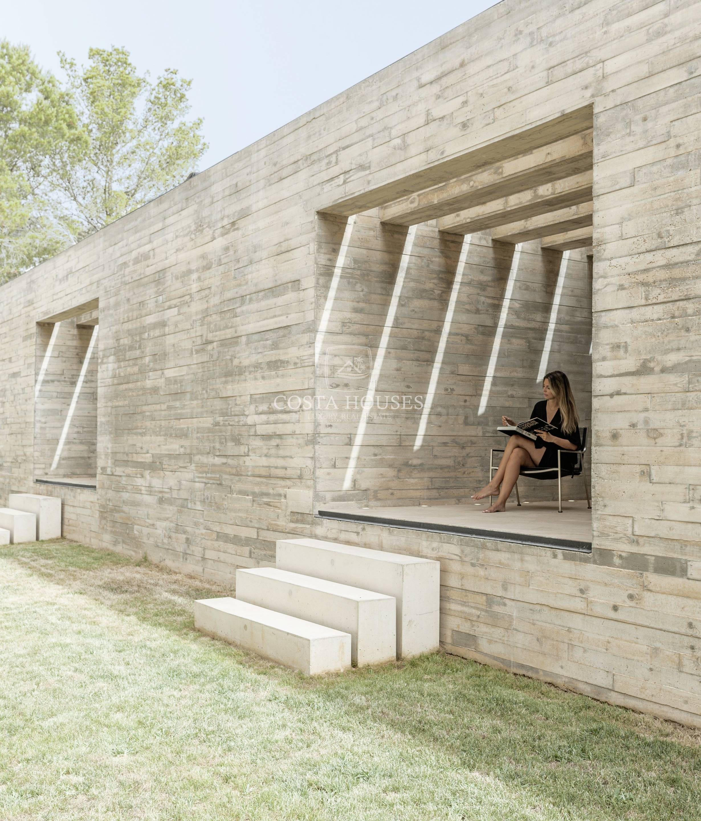 ᑕ❶ᑐ VILLA CONCRETE - VILLA DE DISEÑO CON VISTAS AL MAR EN BE - foto 3