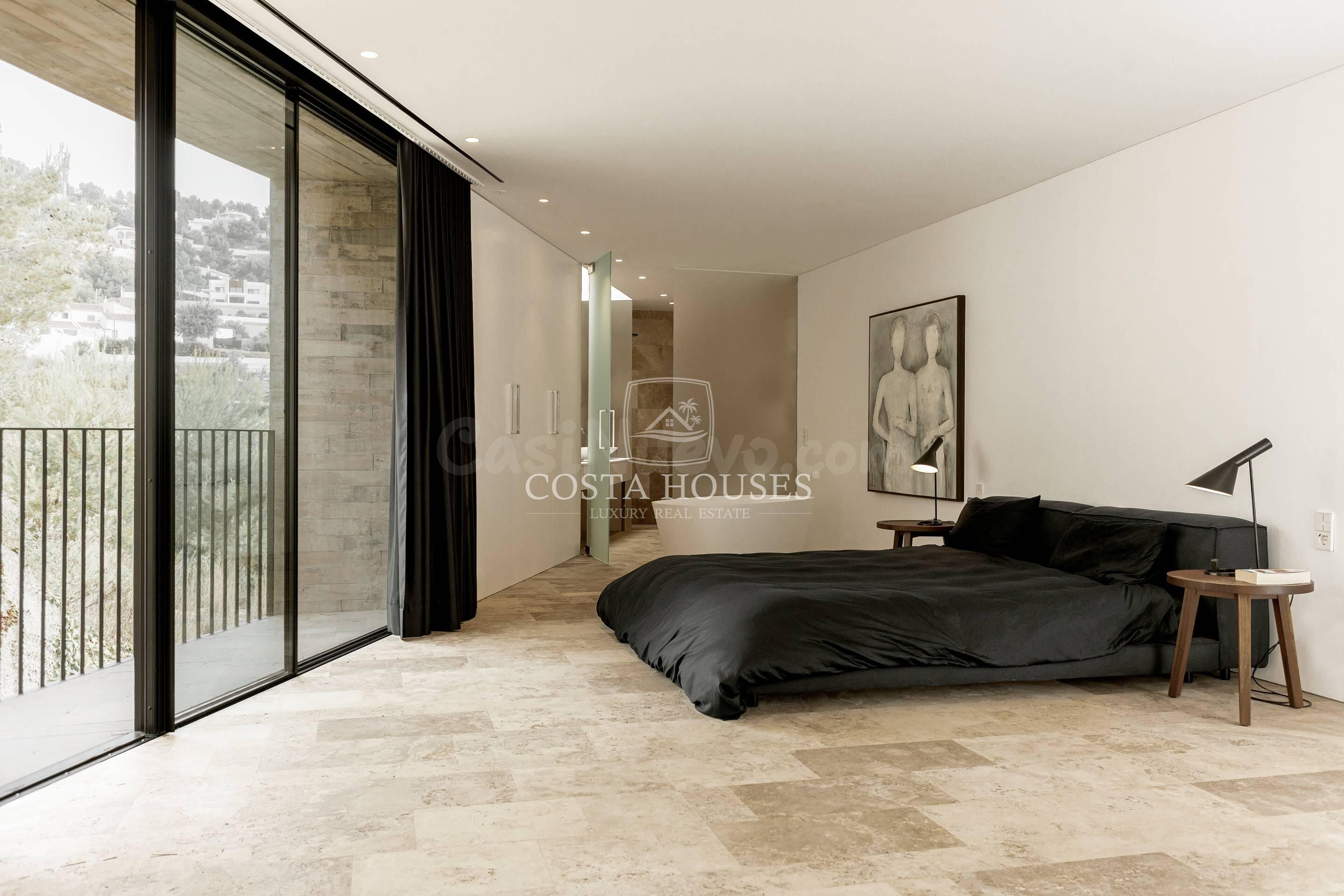 ᑕ❶ᑐ VILLA CONCRETE - VILLA DE DISEÑO CON VISTAS AL MAR EN BE - foto 5