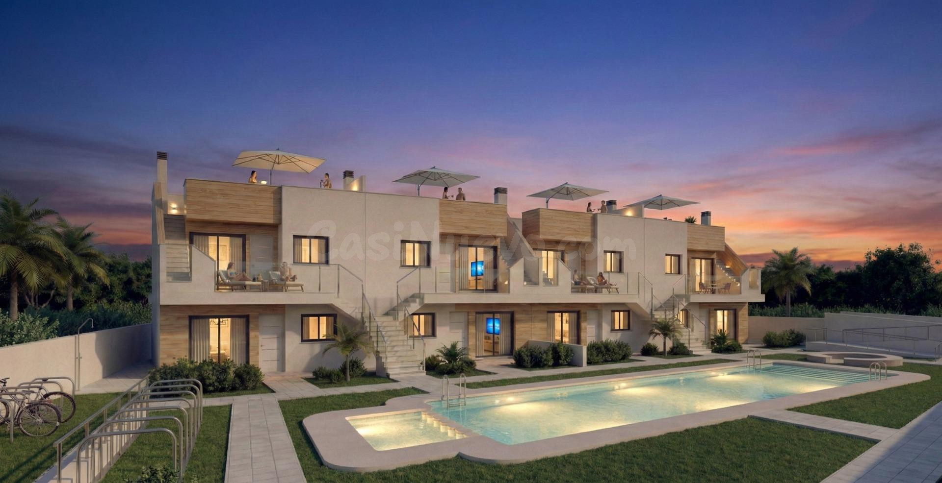 Modernos apartamentos y áticos con solárium en San Javier, c