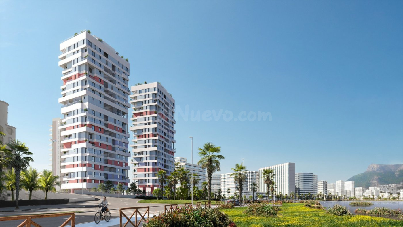 APARTAMENTOS DE OBRA NUEVA CON VISTAS AL MAR EN CALPE - foto 5