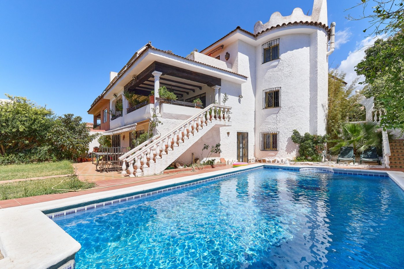 Gran villa en el centro de Marbella, perfecta ubicación, 8 d