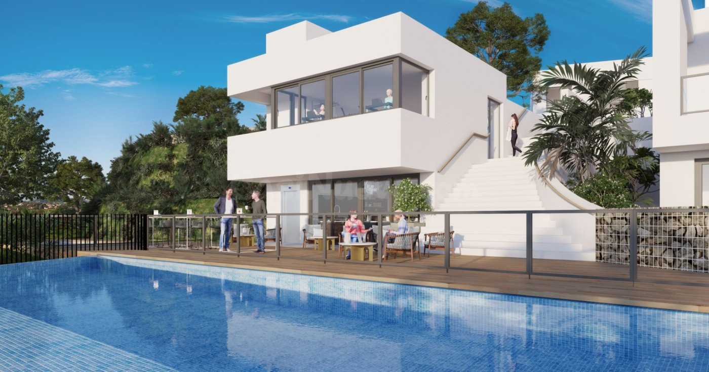 Pareado de 3 dormitorios y 2 baños en Riviera del Sol, Mijas