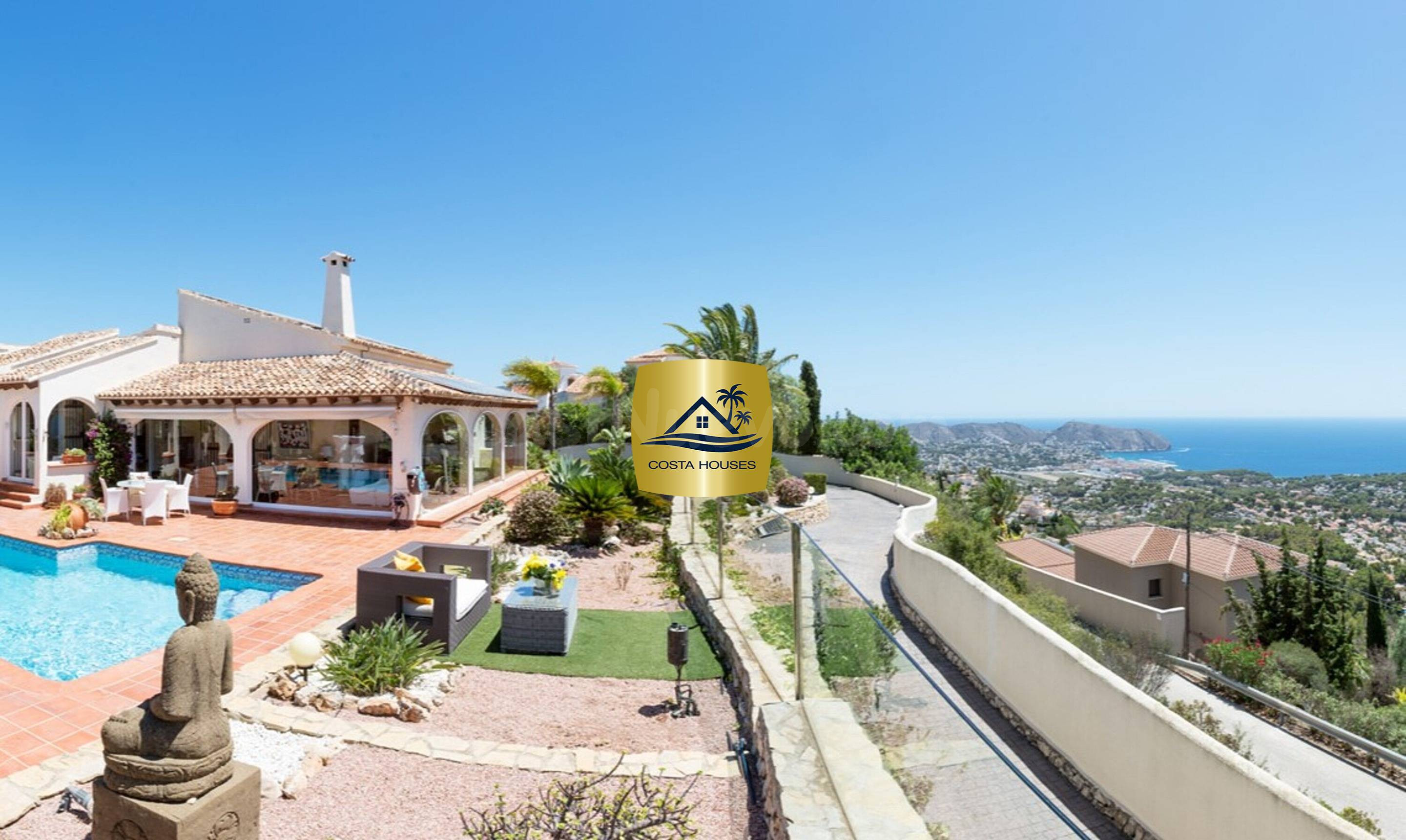 VILLA HORIZON - Finca de Lujo en Moraira: Exclusividad, Vist