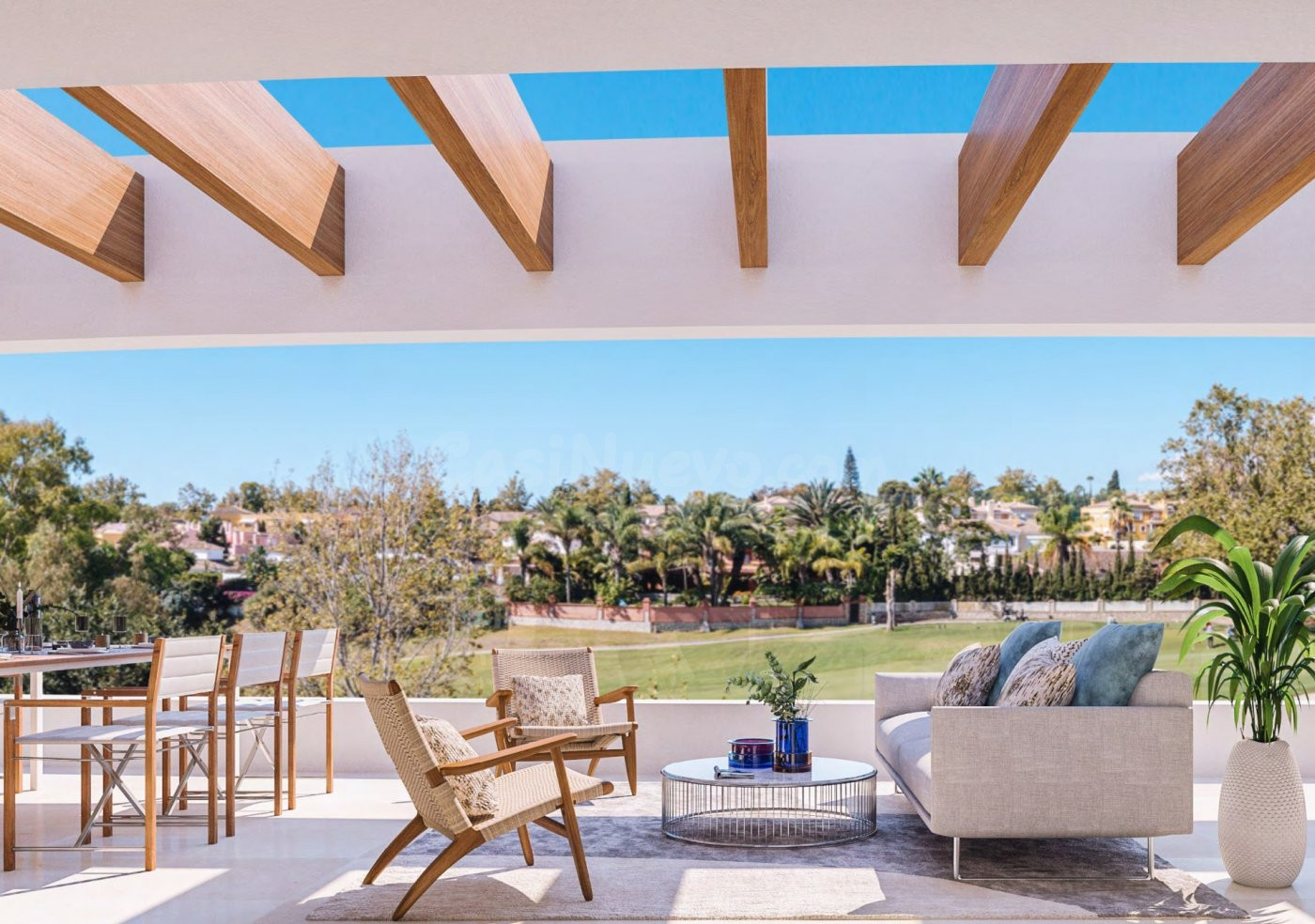 Dúplex de 3 dormitorios, 3 baños en zona alta de Guadalmina, - foto 4