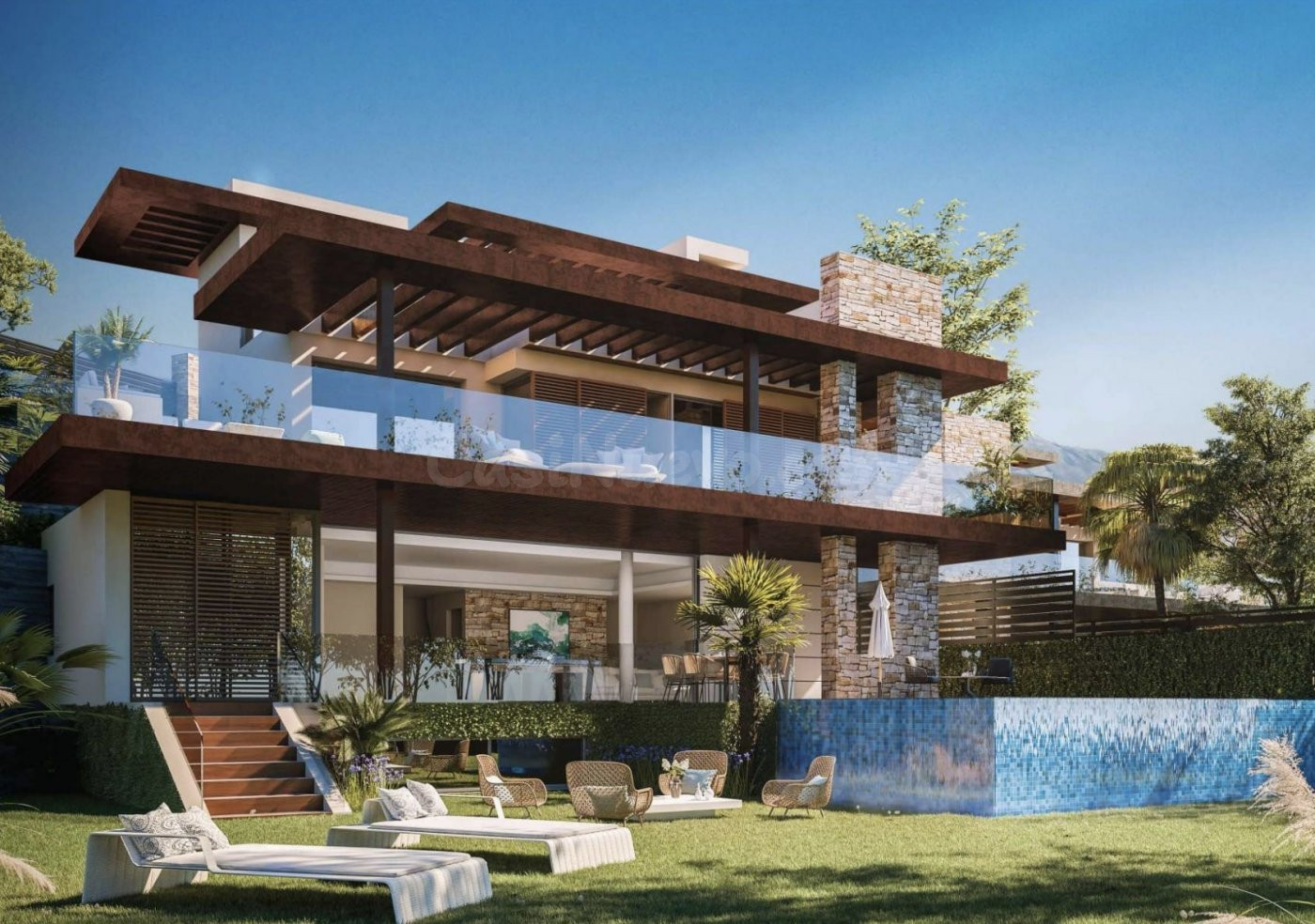 Villa de 4 dormitorios y 3 baños en entorno paisajístico úni - foto 2