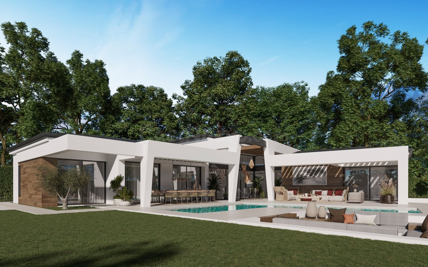 Villa de 4 dormitorios y 5 baños situada en Nueva Andalucía 