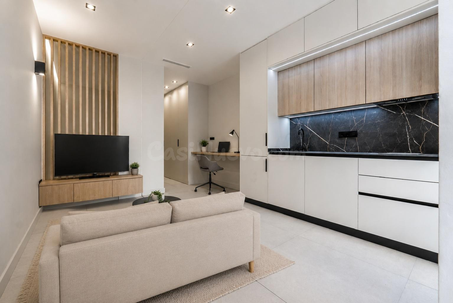 Exclusivo apartamento tipo loft de obra nueva con altas cali