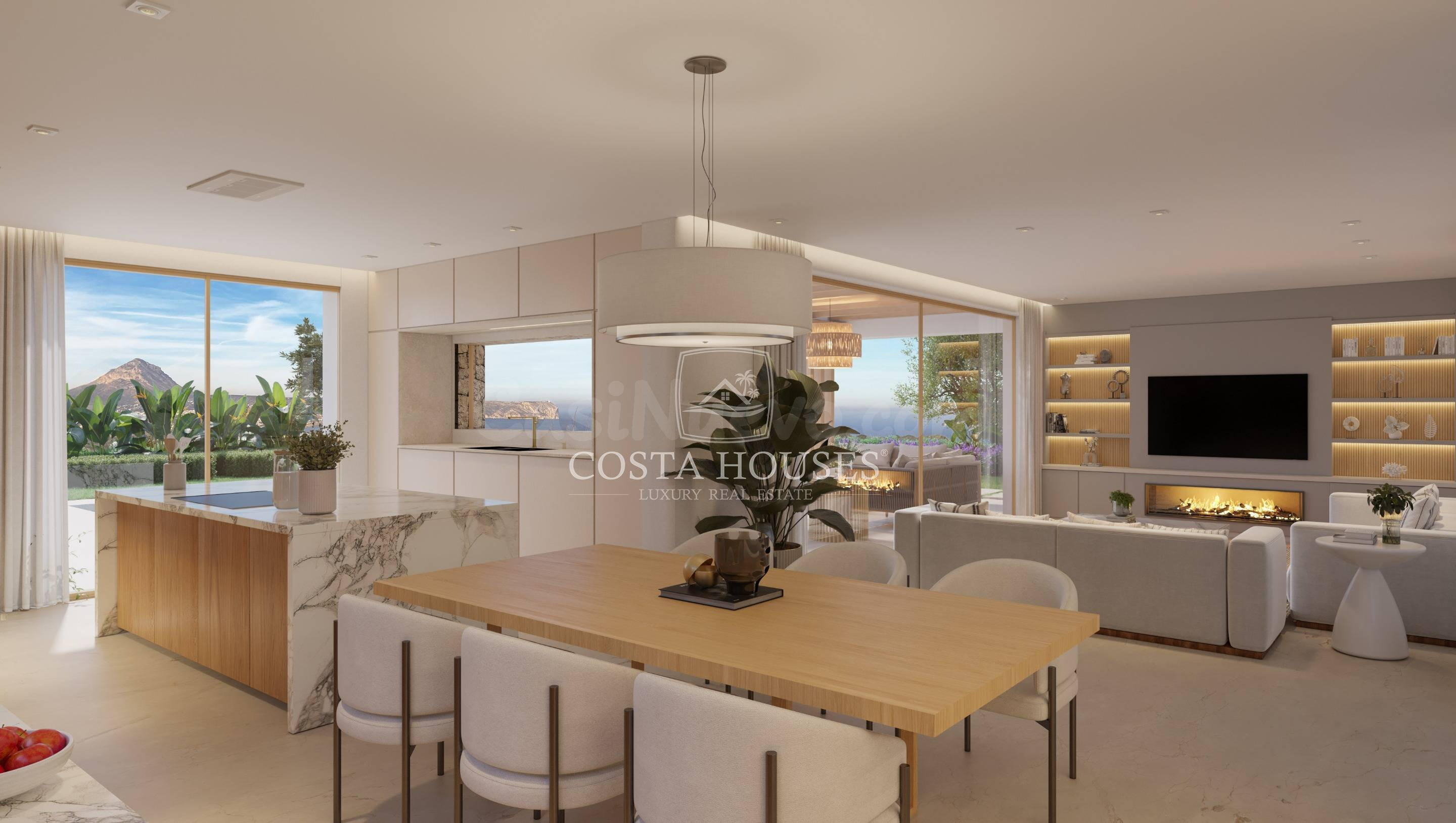 VILLA MAKTUB - NUEVA construcción DE LUJO EN JAVEA CON VISTA - foto 3