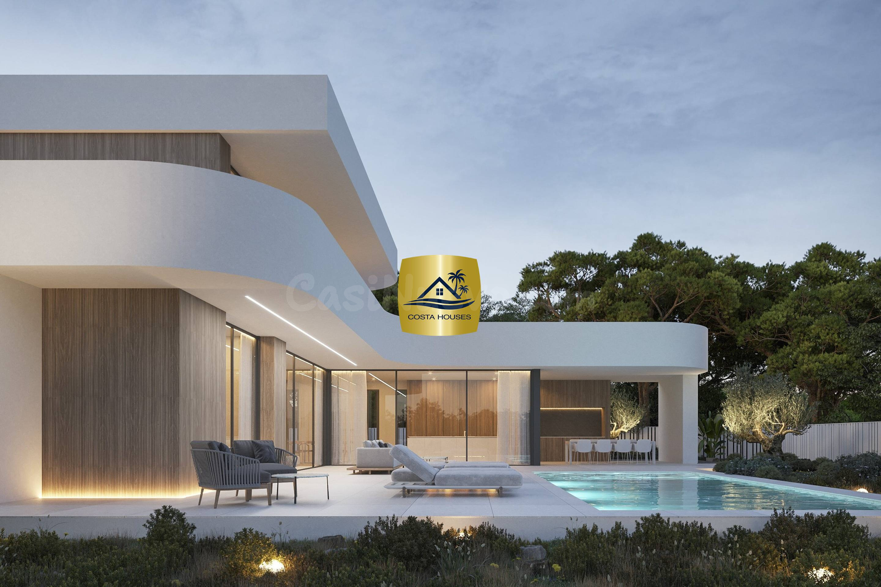 VILLA ETEREA - NUEVA construcción DE LUJO CON VISTAS AL MAR 