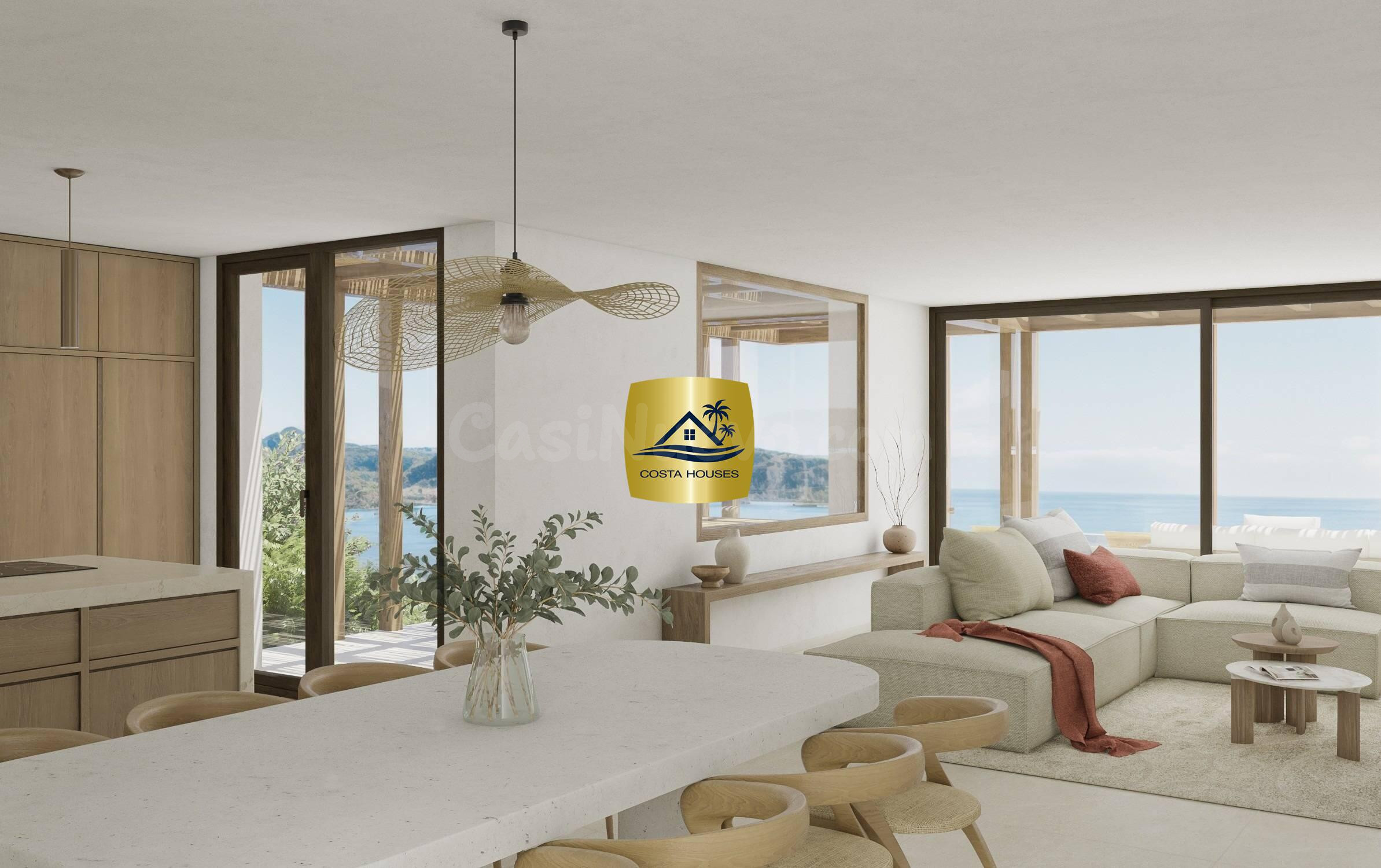 VILLA AZURE VIEW - NUEVA construcción VILLAS CON VISTAS AL M