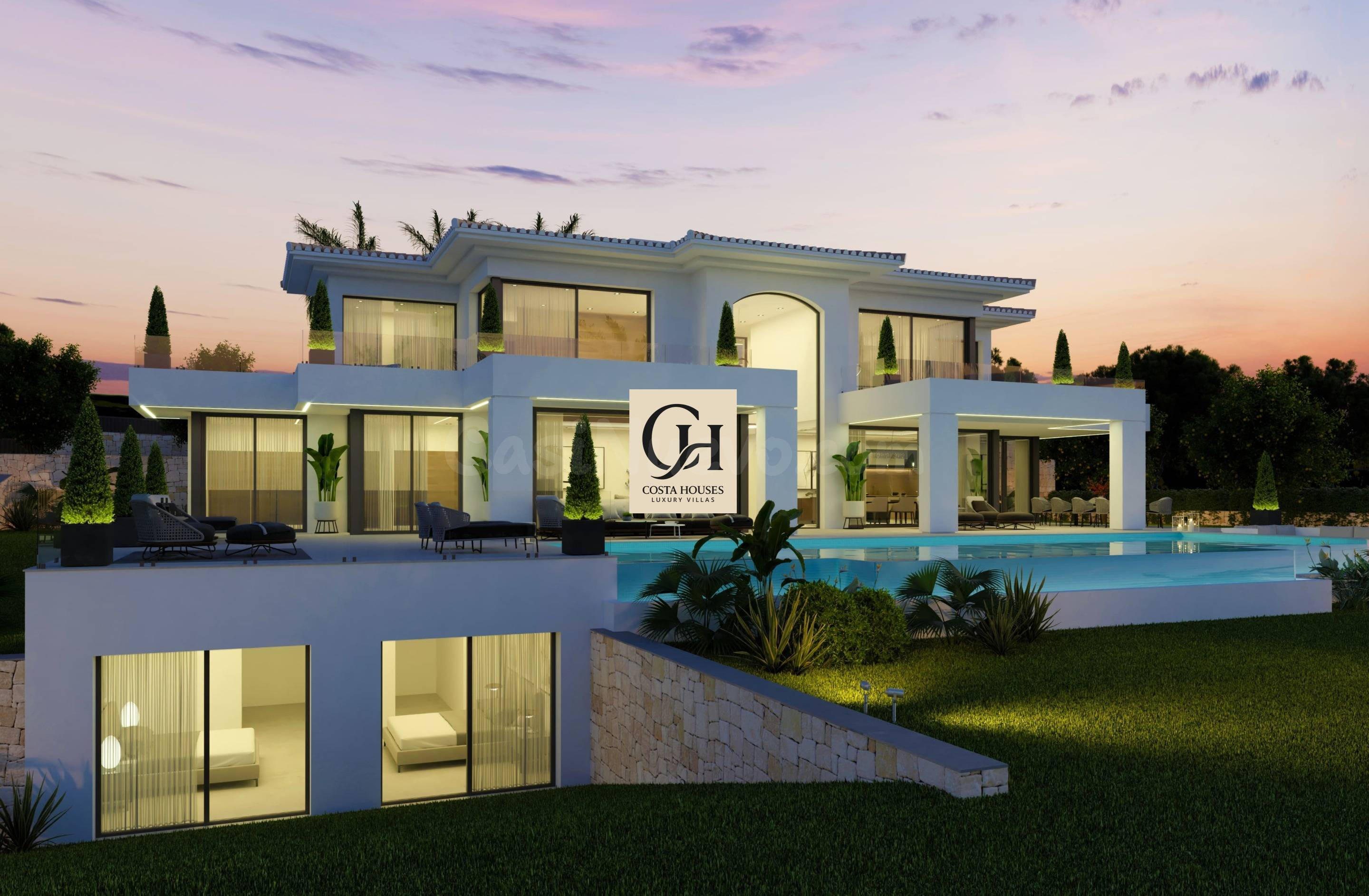 VILLA ATHENEA - UNA JOYA ARQUITECTÓNICA EN 1a LINEA DE MAR S