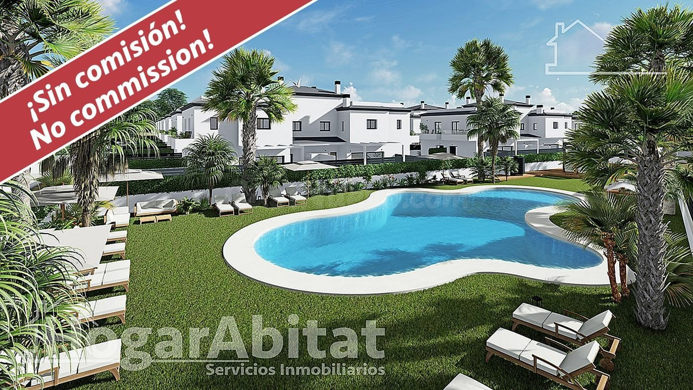 PRECIOSO ADOSADO EN URBANIZACIÓN CON PISCINA, GARAJE Y TERRA - foto 5