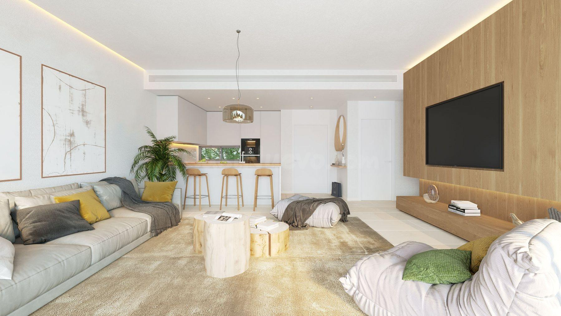 Apartamento planta baja de 3 dormitorios, 3 baños y jardín e - foto 2