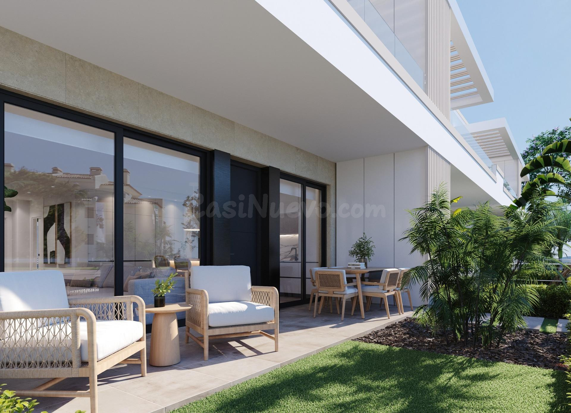 Apartamentos y bungalós de nueva construcción en Santa Rosal