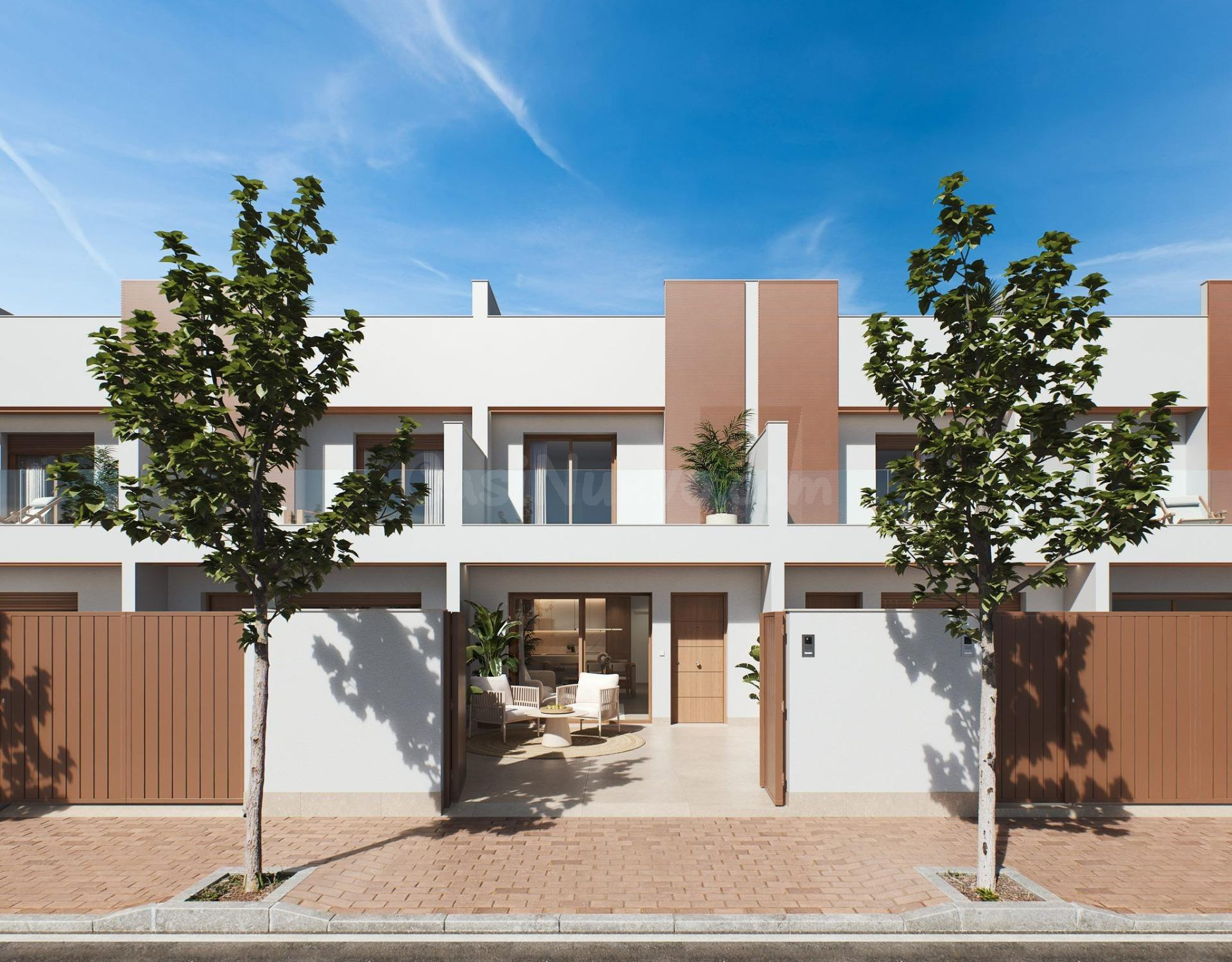 Viviendas Adosadas de Diseño Contemporáneo con Piscina Priva - foto 5