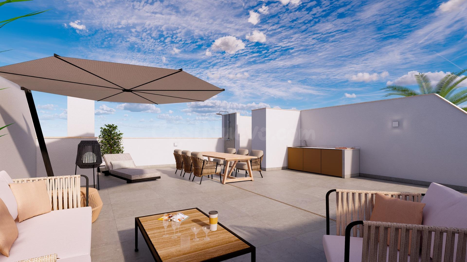 Proyecto de obra nueva en Torre de la Horadada, a 500 m de l
