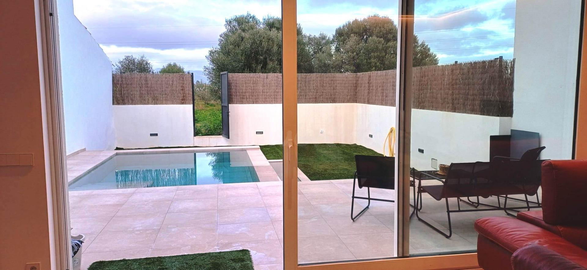 PAREADO DE OBRA NUEVA DE 2 habitaciones, PISCINA, TERRAZAS Y ZONA DE APARCAMIENTO EN SON FLOR-LA VILETA. - foto 4