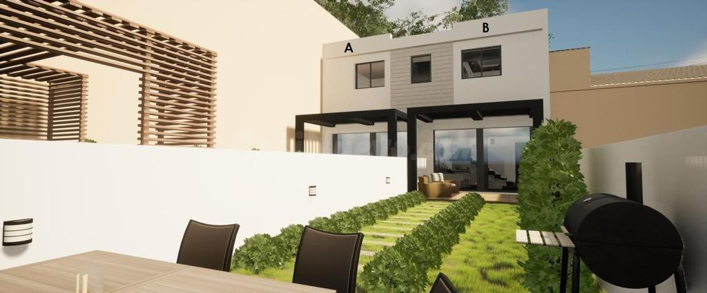 EN CONSTRUCCIÓN * 2 PAREADOS CON JARDÍN EN LA VILETA. (Posibilidad de piscina)