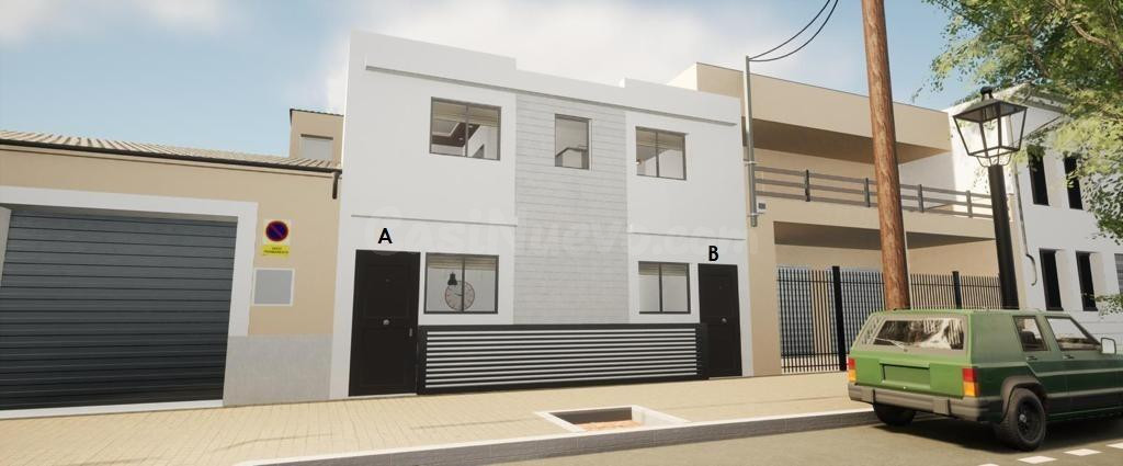 EN CONSTRUCCIÓN * 2 PAREADOS CON PISCINA, PORCHE Y JARDÍN EN LA VILETA. - foto 3