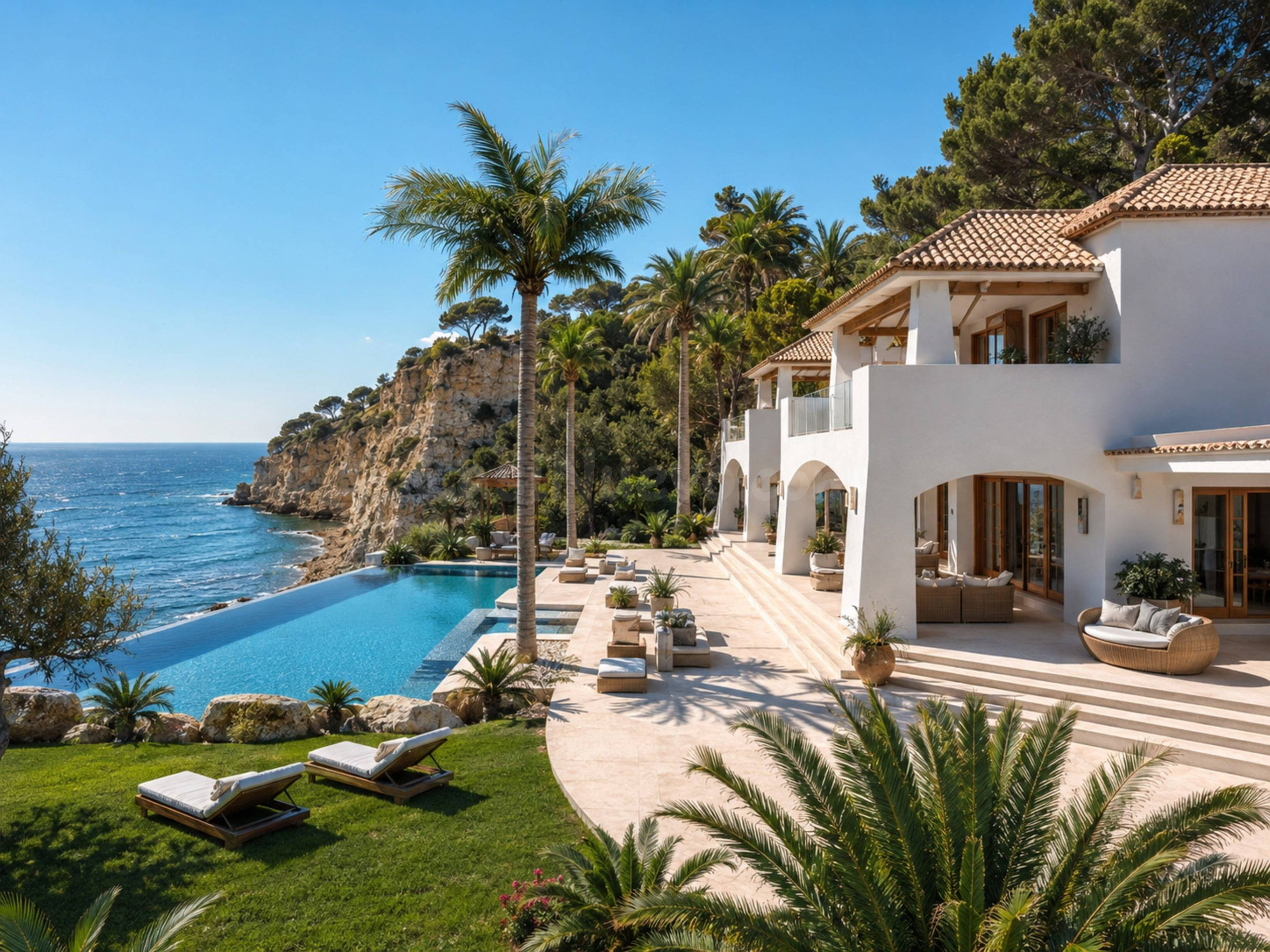 VILLA TANIT - MEGA VILLA IBICENCA DE LUJO EN PRIMERA CON VIS