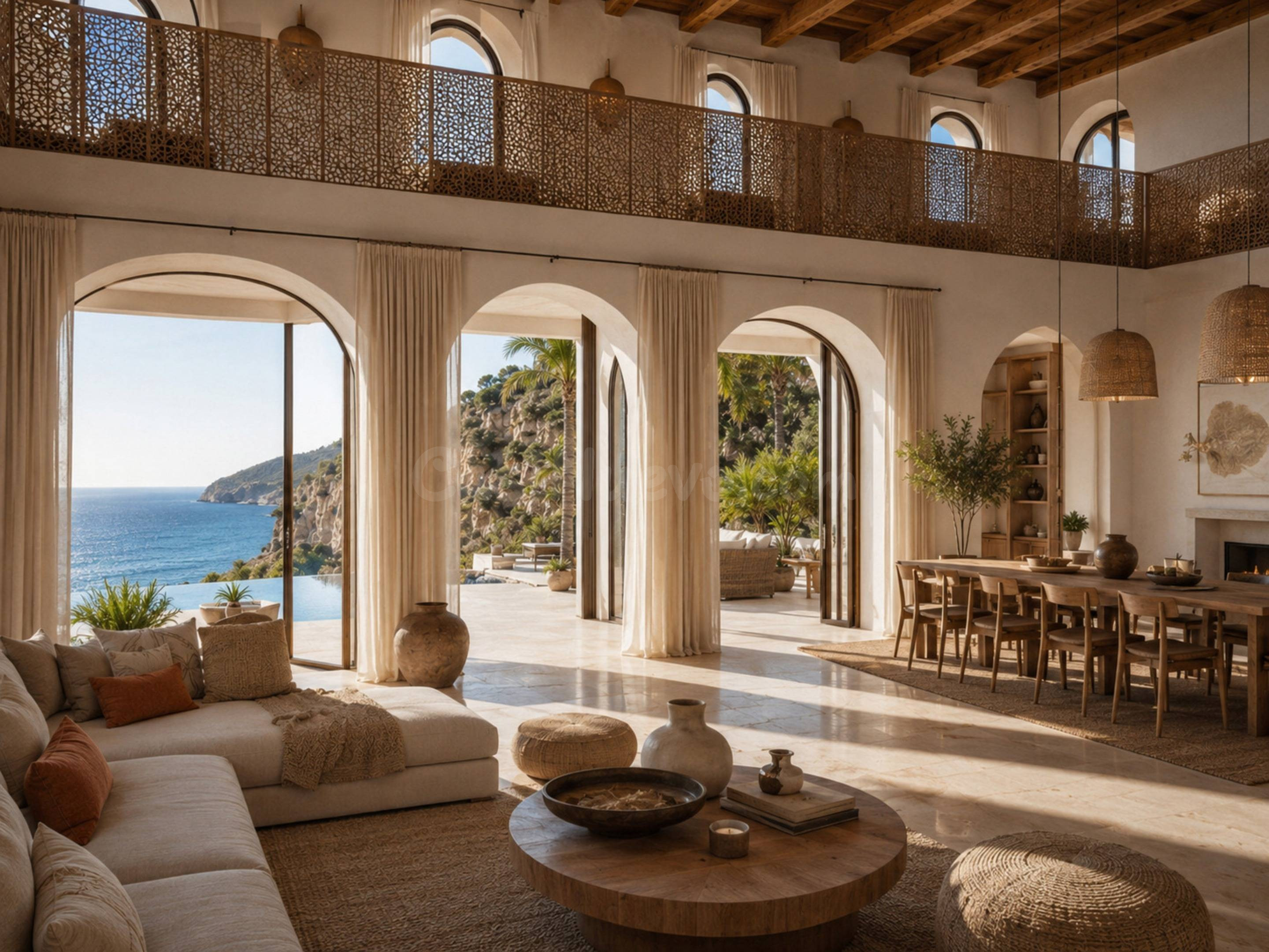 VILLA TANIT - MEGA VILLA IBICENCA DE LUJO EN PRIMERA CON VIS - foto 4