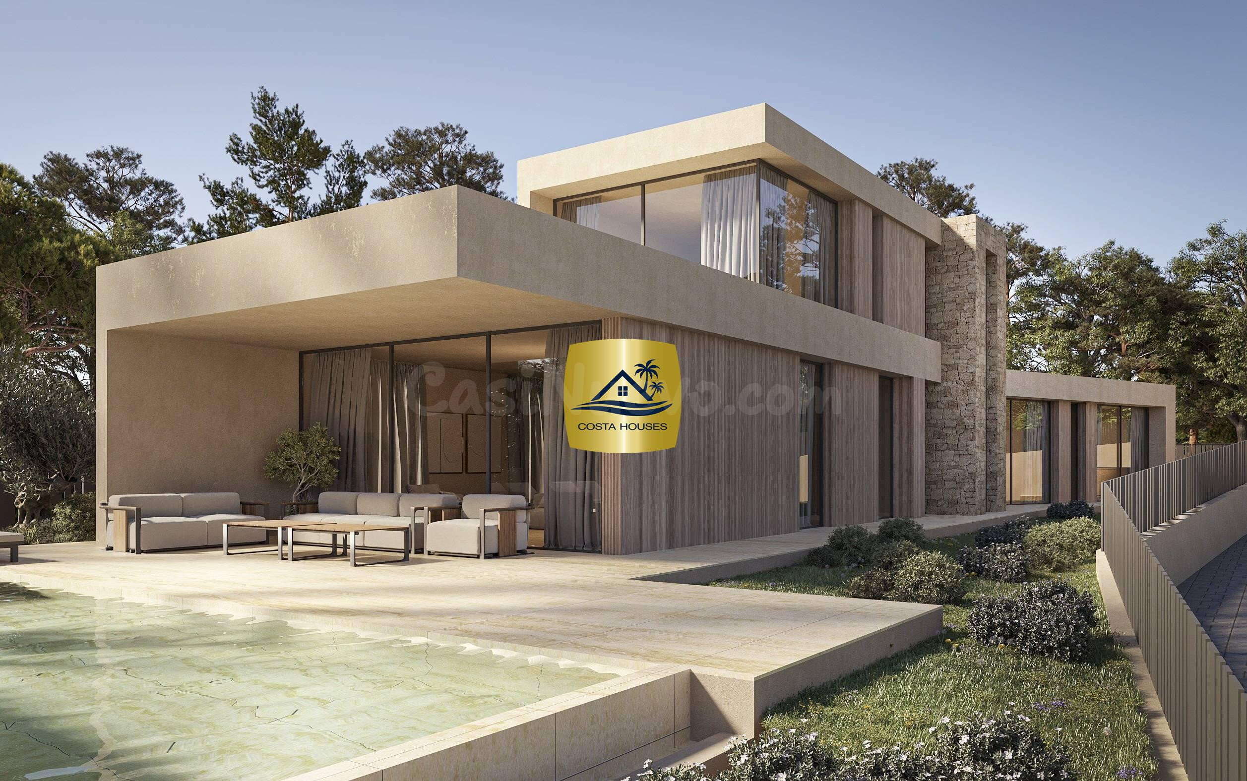 VILLA DE LUJO MINIMALISTA CERCA DEL MAR EN MORAIRA, ALICANTE