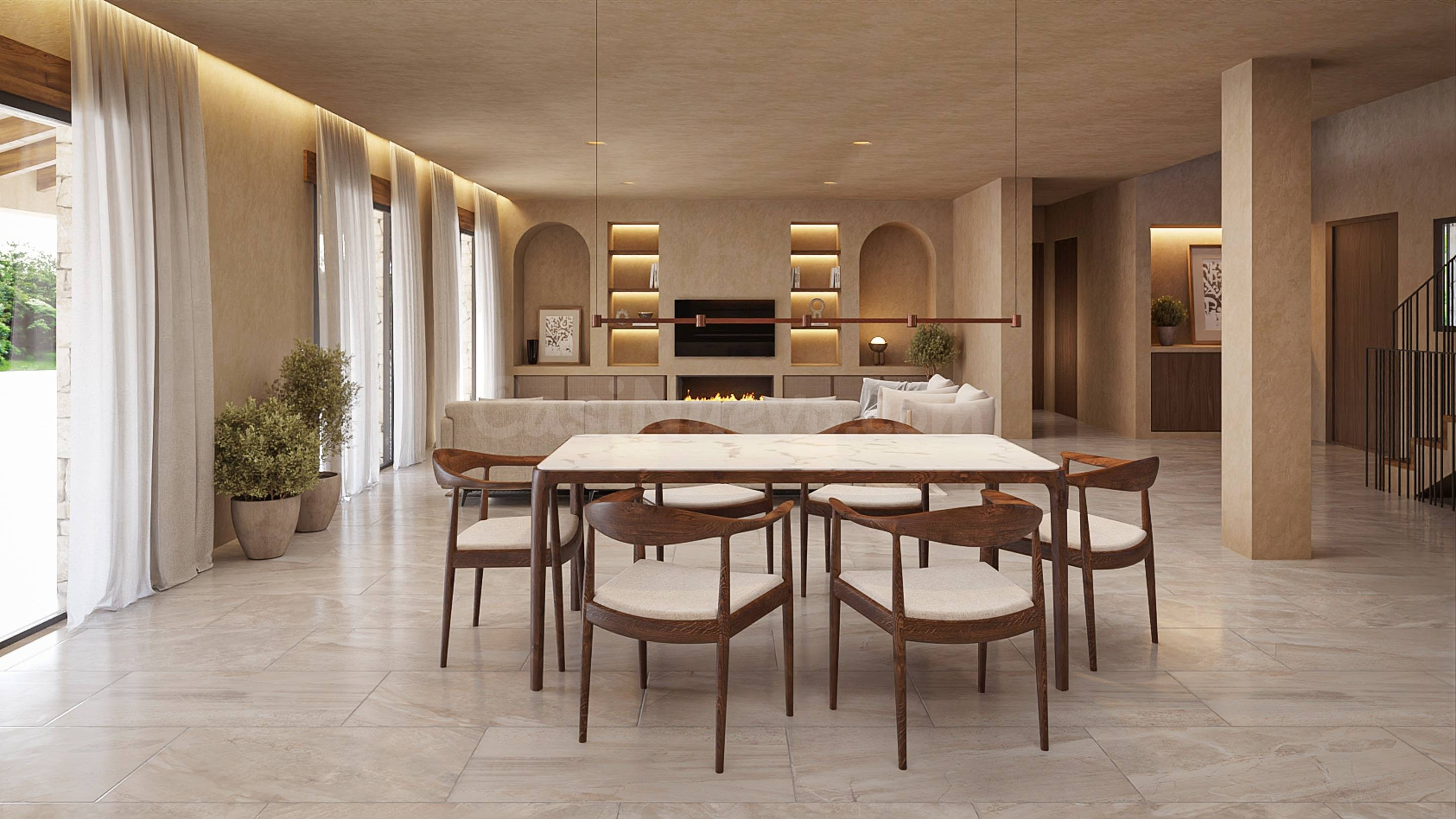 FINCA BENIMEIT – ELEGANTE FINCA MEDITERRÁNEA EN TEULADA, COS - foto 4