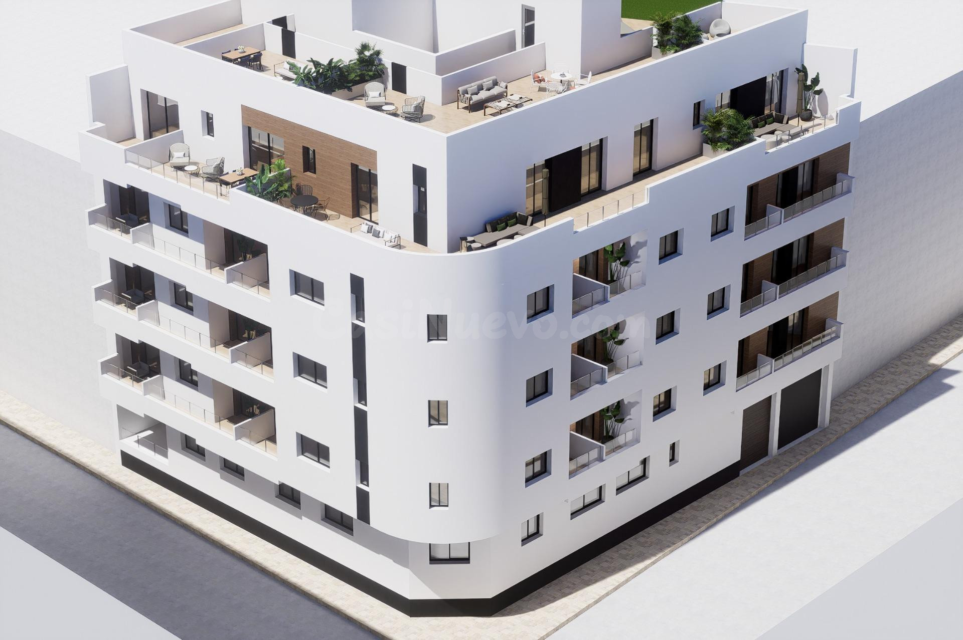 Apartamentos de nueva construcción en el centro de Torreviej - foto 4