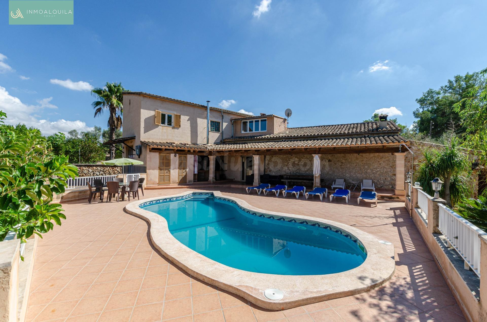 Finca rustica en lloret de 4hab, 3baños, piscina, a 5 min de