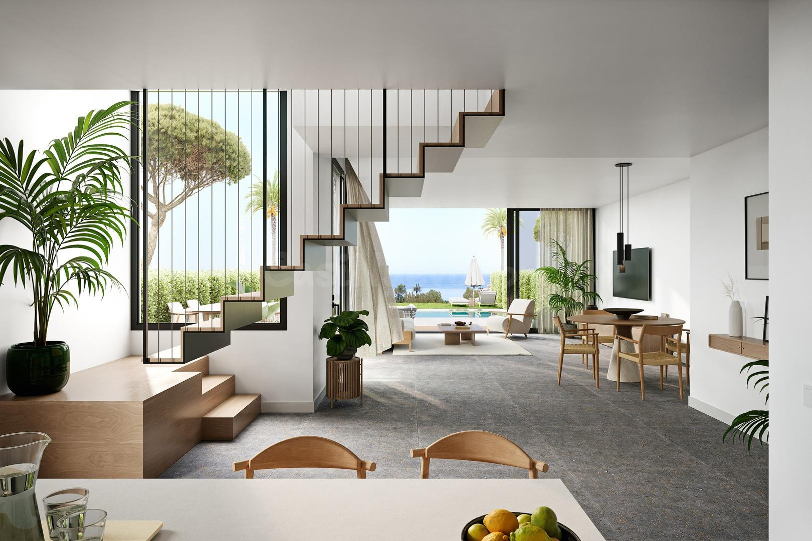 Villa de 4 dormitorios y 3 baños con vistas al mar. El Chapa - foto 5