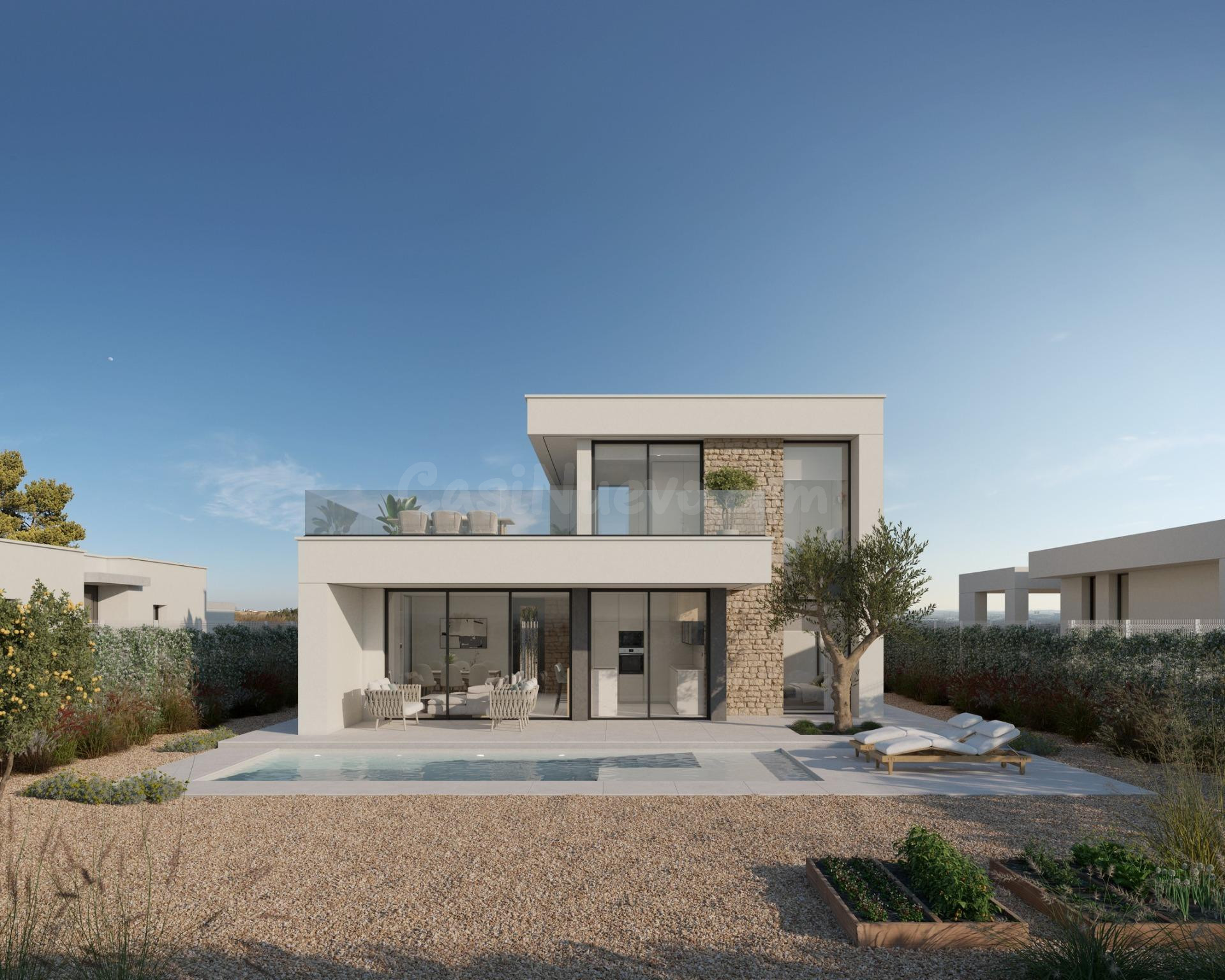 Exclusivas villas en primera línea de golf en Hacienda del Á - foto 4