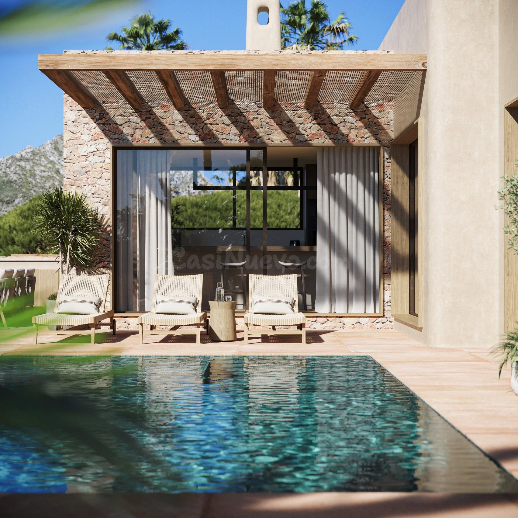 Villa de nueva construcción estilo Ibiza con características - foto 4