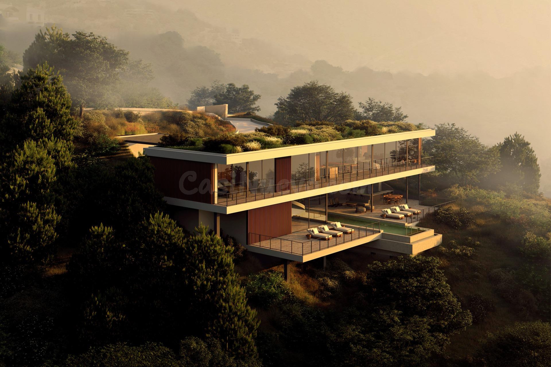 Espectacular villa de 5 dormitorios y 5 baños con impresiona