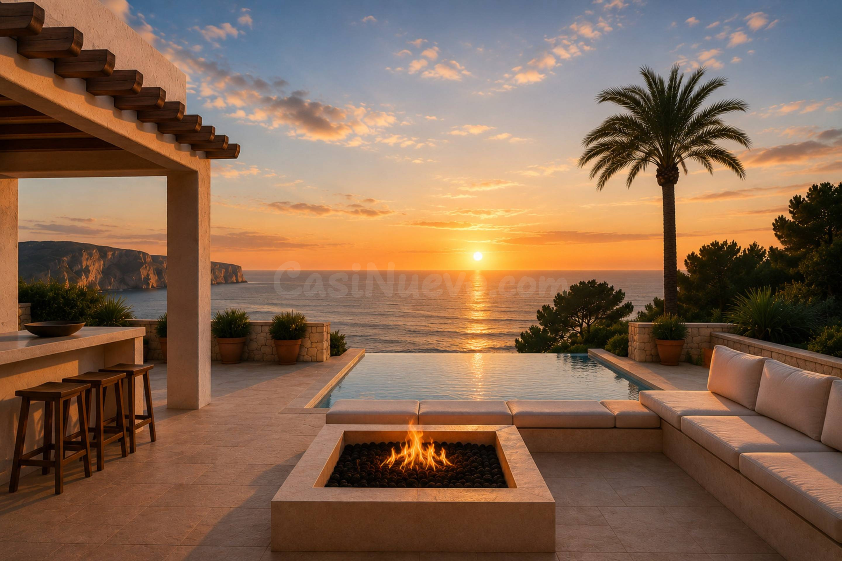 VILLA ZAFIRIA · OBRA NUEVA DE LUJO EN PRIMERA LÍNEA DEL MAR 