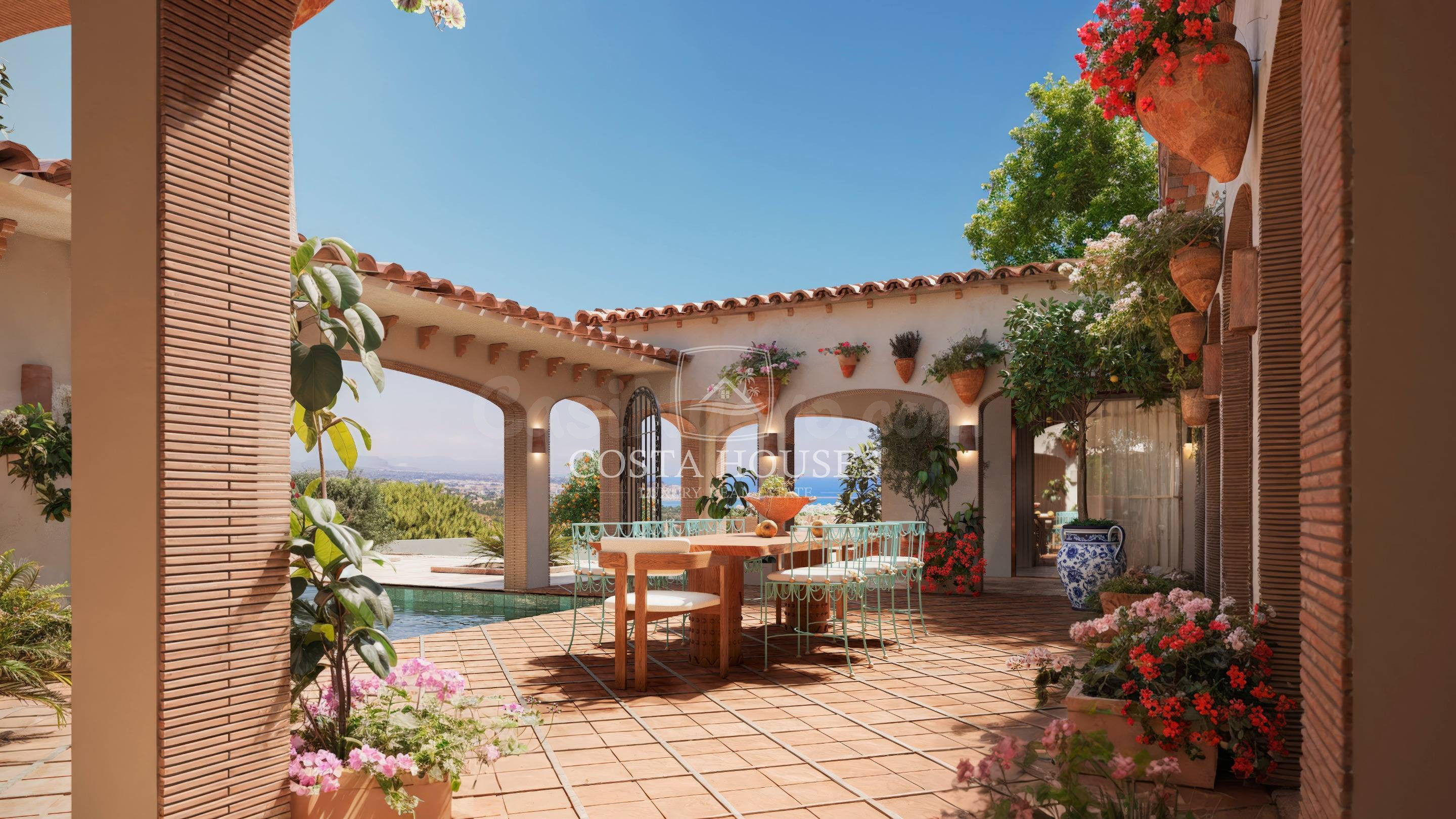 VILLA SIRI · AUTÉNTICA HACIENDA MEDITERRÁNEA CON VISTAS PANO - foto 3