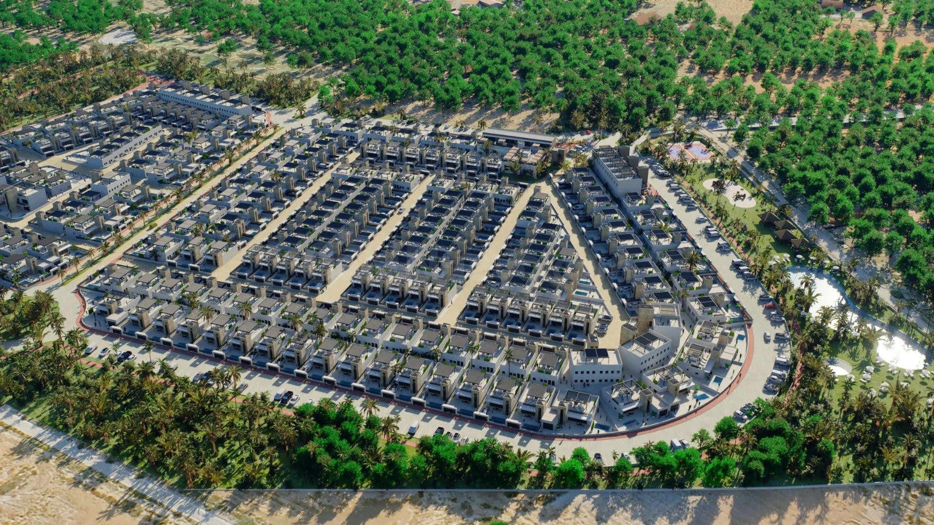 Residencial de obra nueva de apartamentos, bungalows y villas en Fuente Álamo, Murcia - foto 4