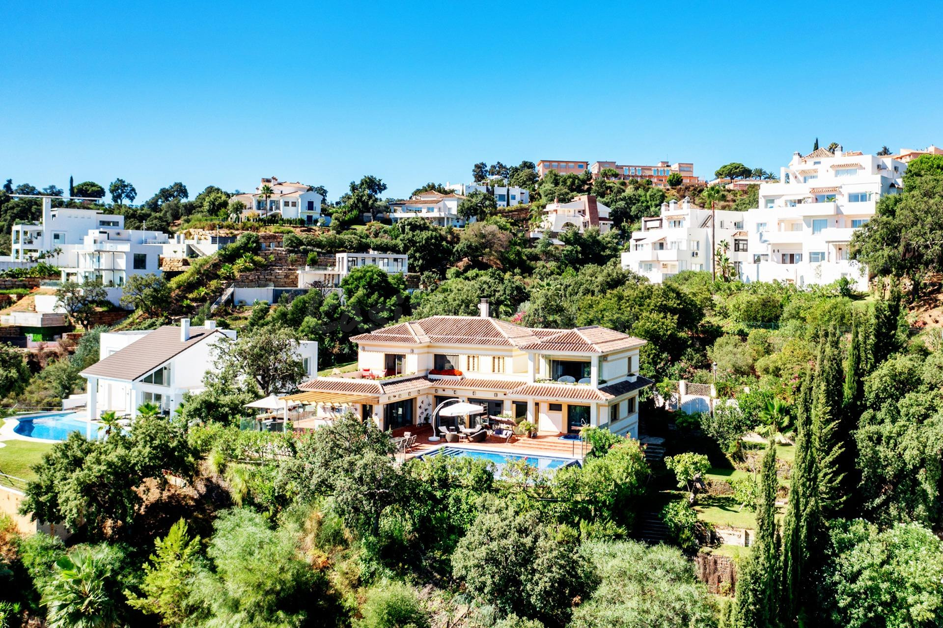 Villa de lujo de 5 dormitorios y 7 baños con vistas al mar e