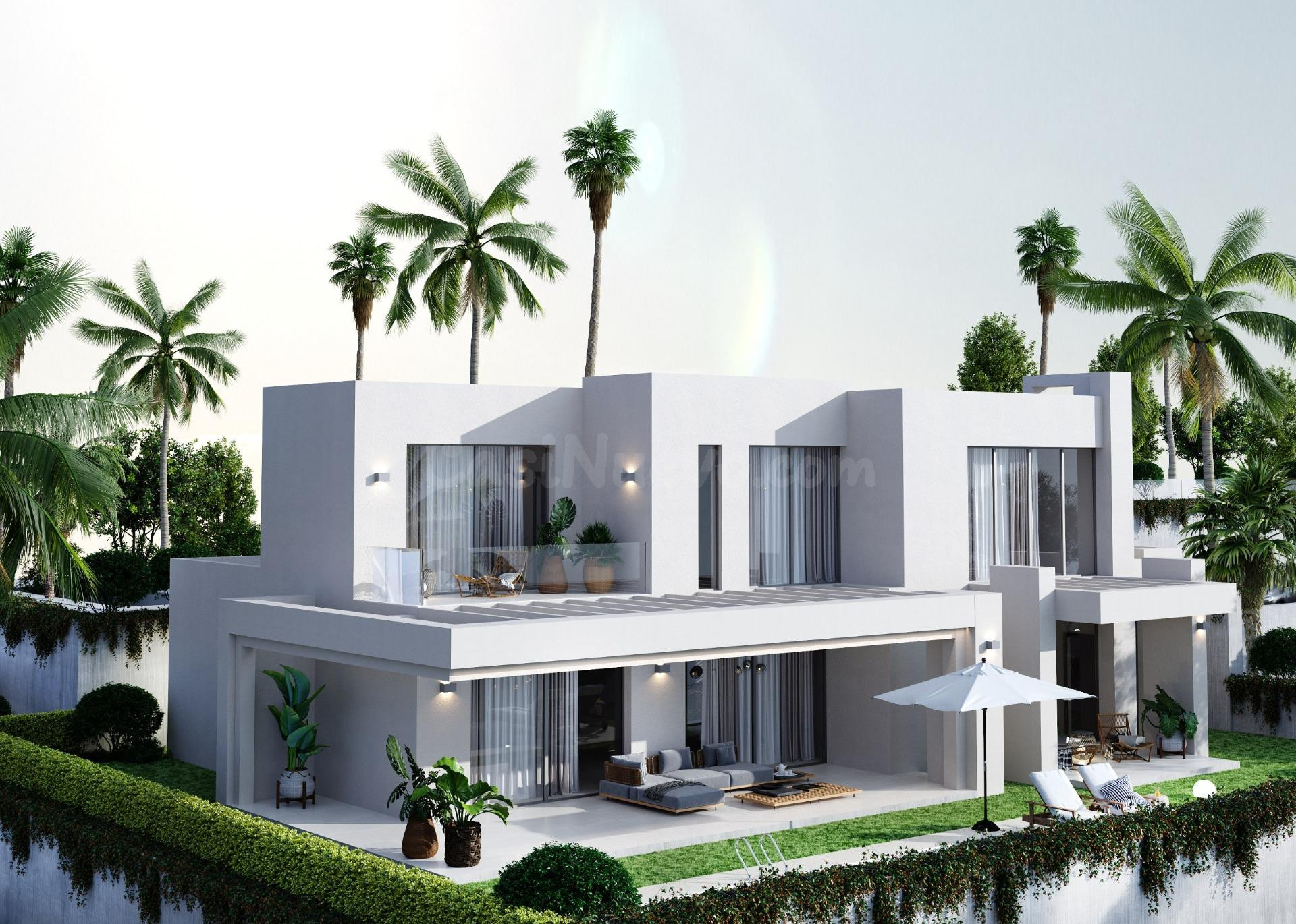 Villa de lujo de 4 dormitorios y 4 baños con vistas al mar. 