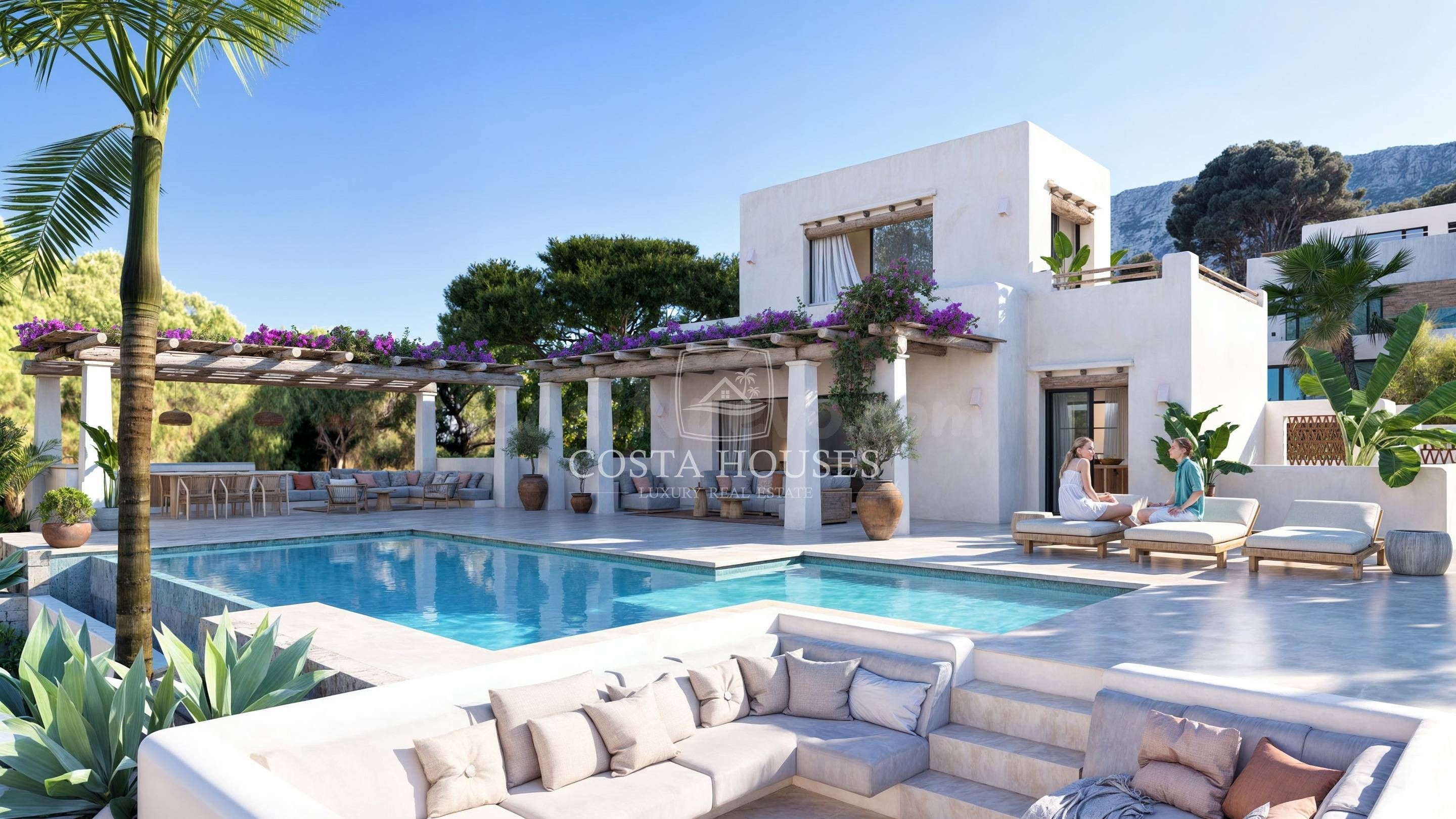 VILLA URAL · ARQUITECTURA IBICENCA EN LAS ROTAS, DÉNIA | SEG - foto 2