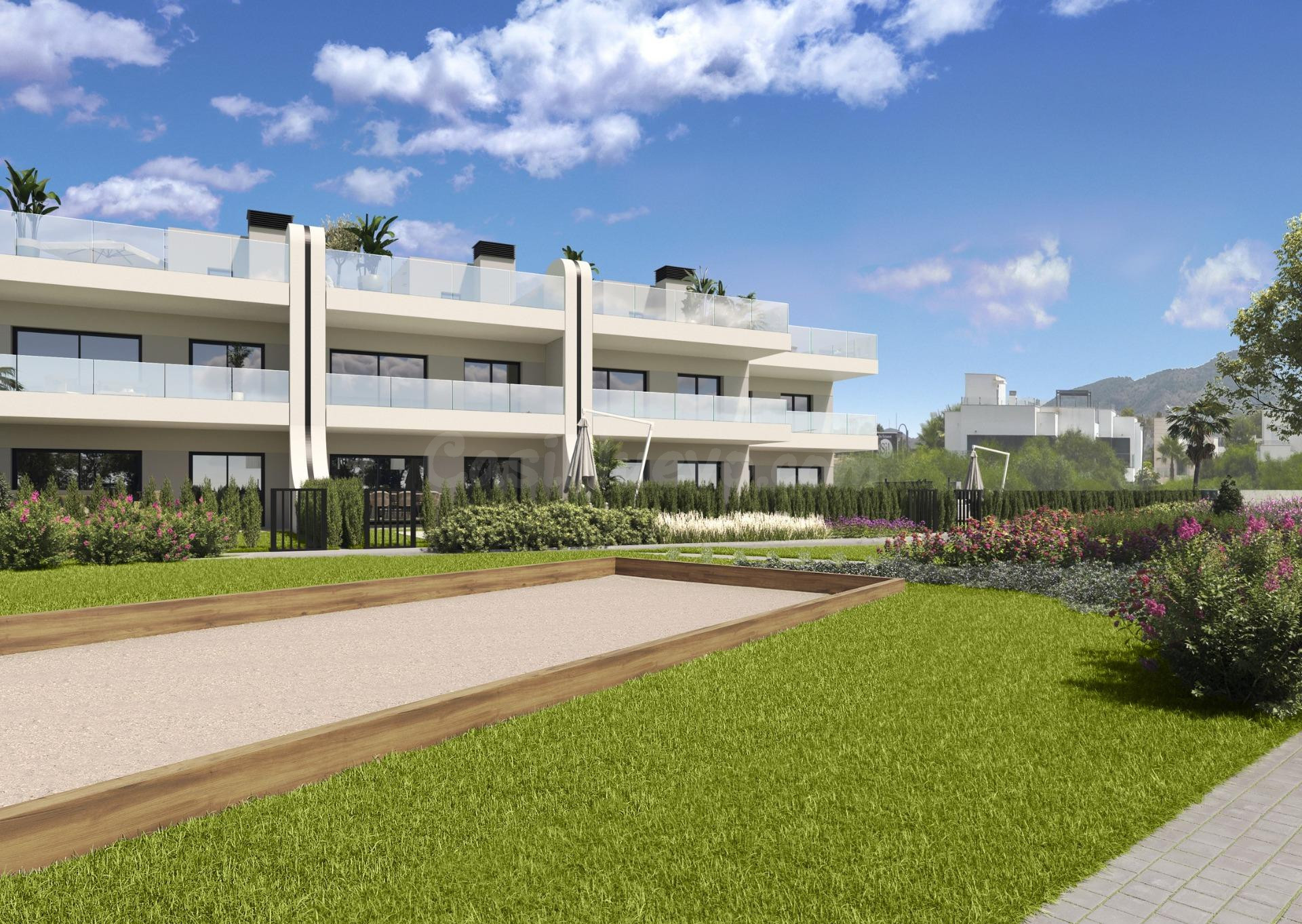 Residencial con bungalows, adosados y villas en La Manga Clu - foto 4