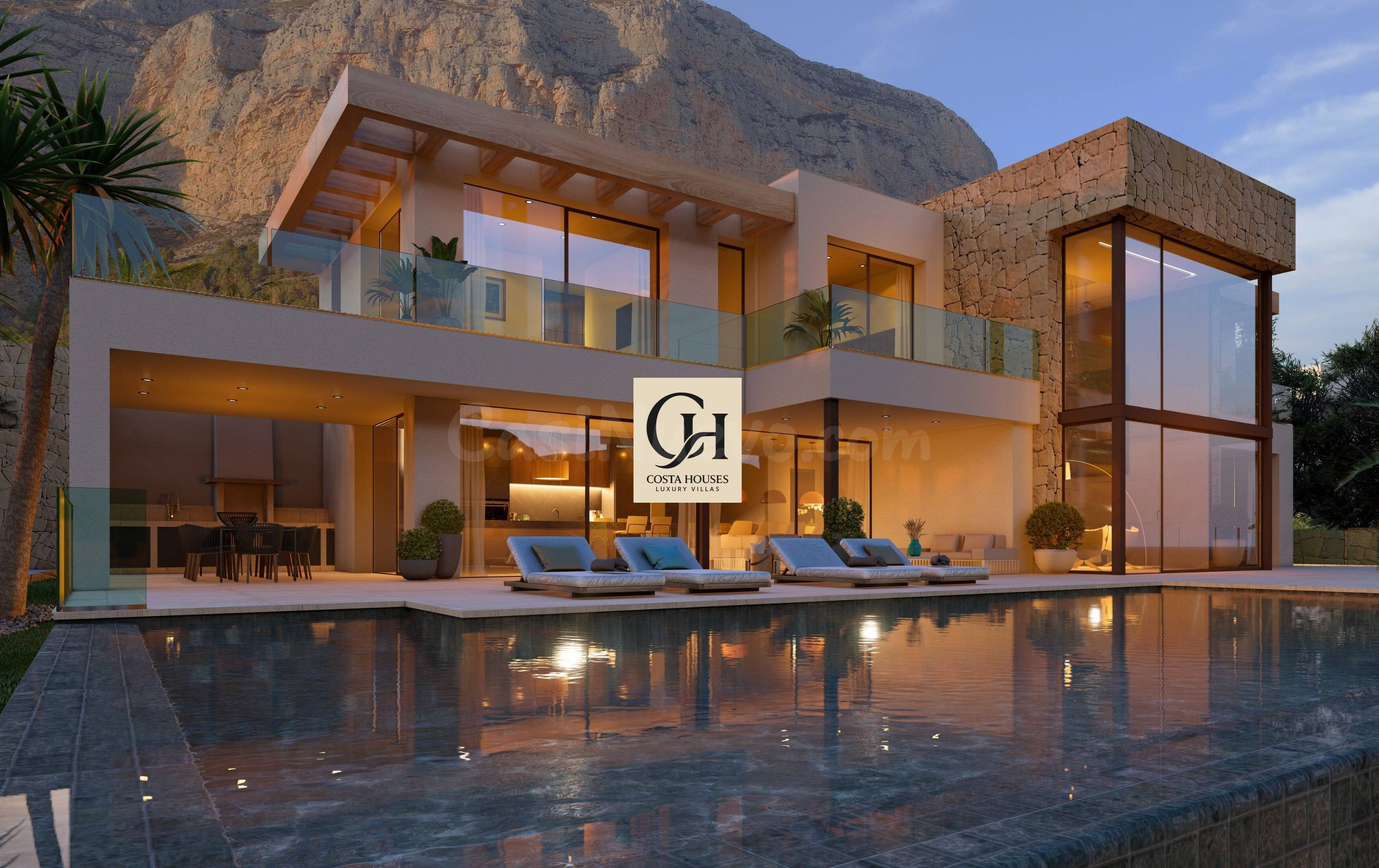 VILLA RIMONTGO - VILLA MODERNA DE NUEVA CONSTRUCCIÓN EN VENT