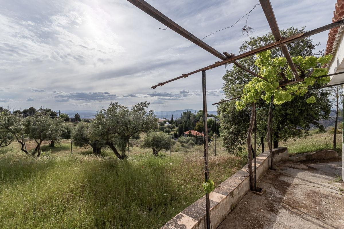Finca rústica con casa de aperos y espectaculares vistas en 